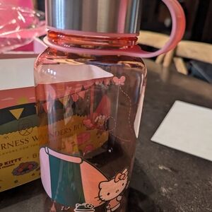 Hello Kitty x Bokksu Water Bottle Camping Scene